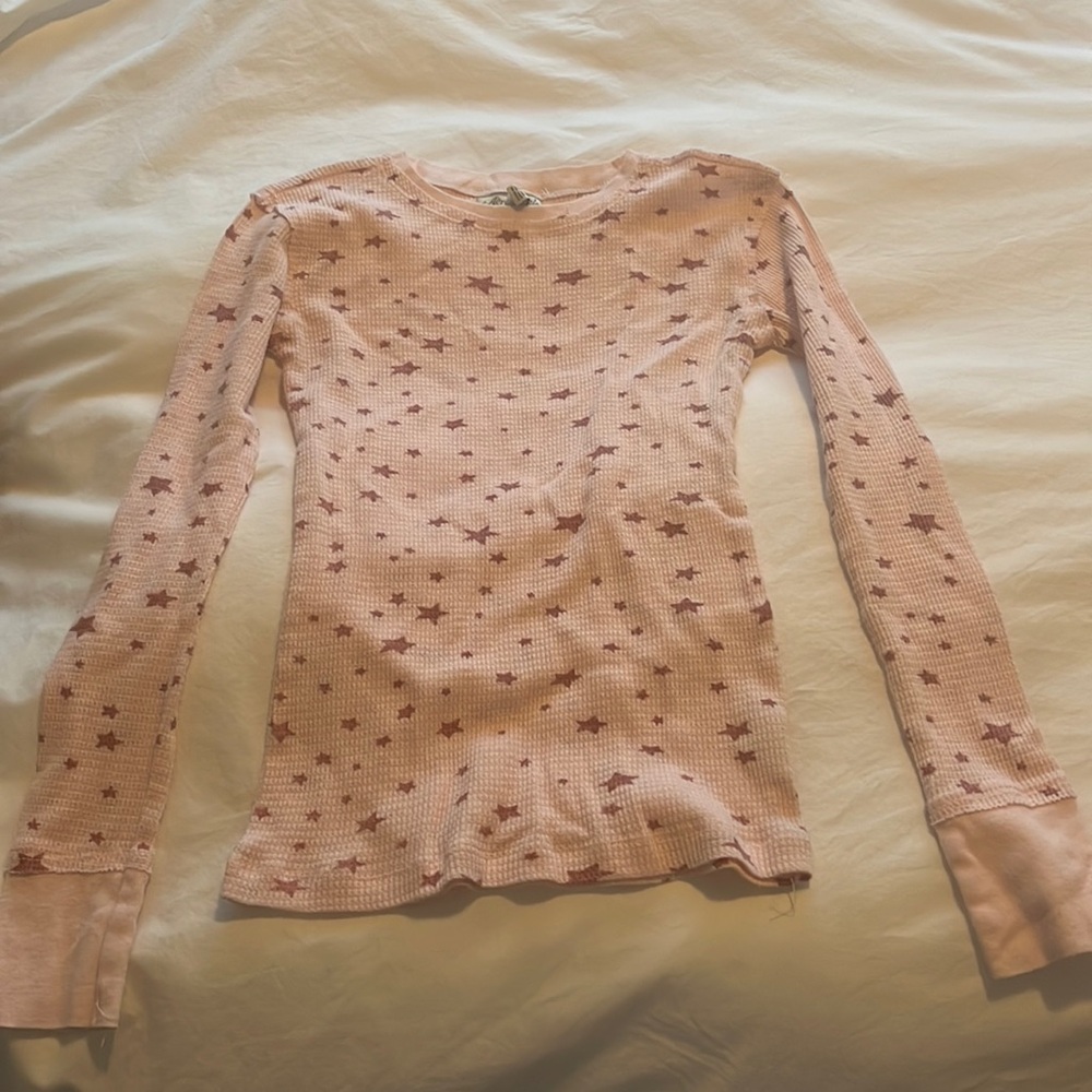 Aeropostale waffle knit top